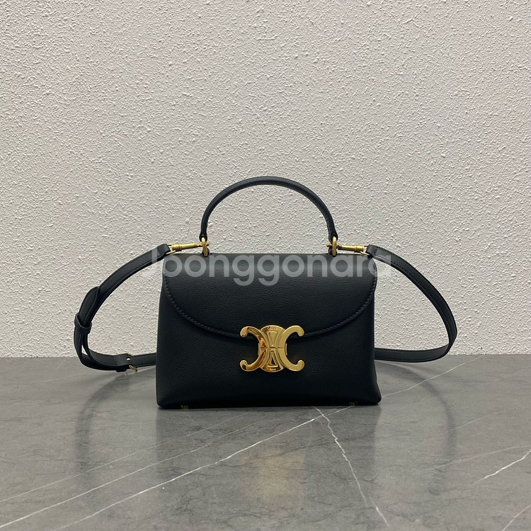 셀린느 탑핸들 숄더백--0