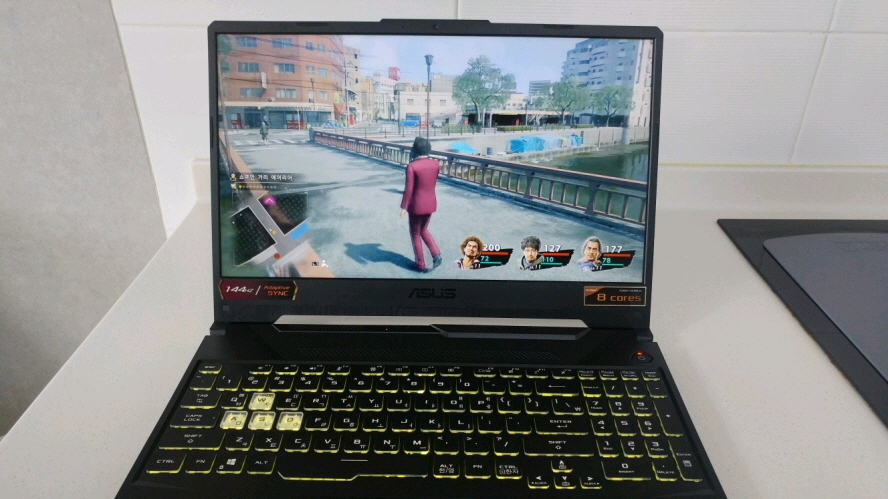 아수스 TUF 고성능 라이젠7 게이밍 노트북/램32G,RTX3060--1