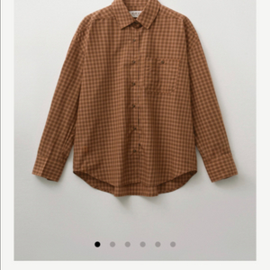 게드 체스넛 체크셔츠