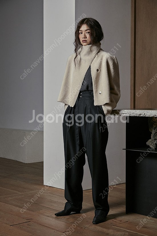 WMM 더블유엠엠 New Nice Pants 블랙 실크--7