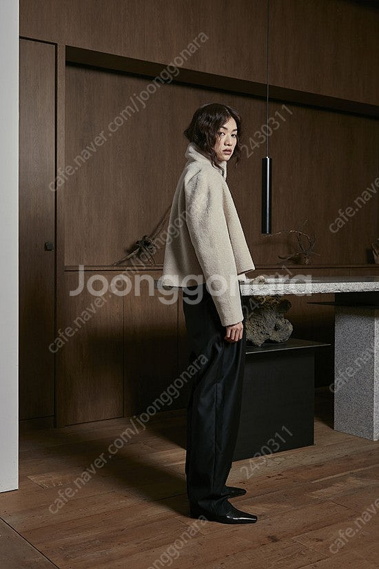 WMM 더블유엠엠 New Nice Pants 블랙 실크--8