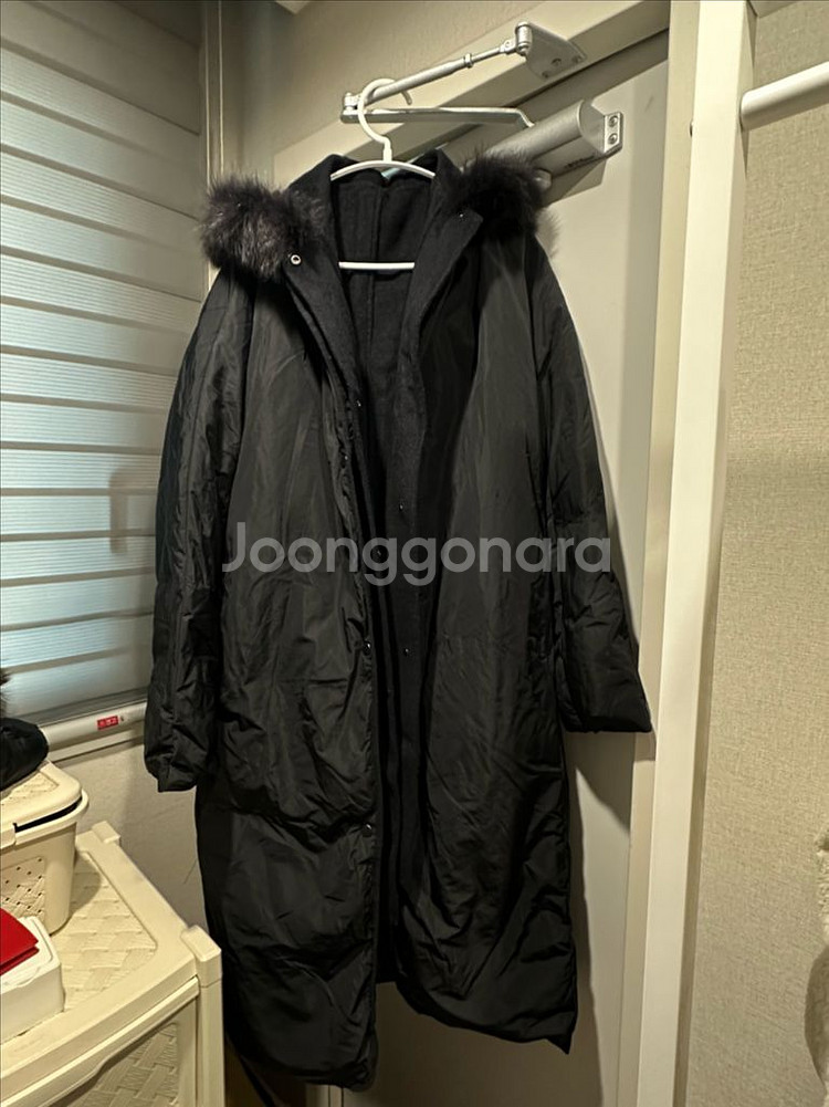 여성 롱패딩 / 아이젤 구스다운 패딩 코트 + 핸드메이드 베스트 세트 55--0