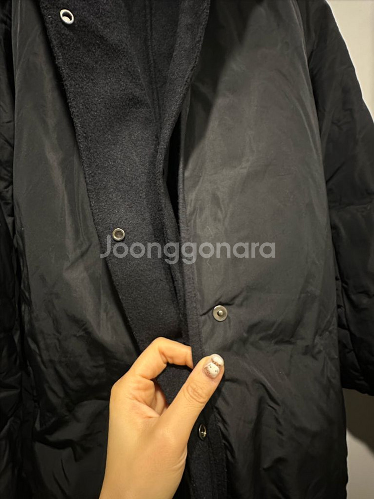 여성 롱패딩 / 아이젤 구스다운 패딩 코트 + 핸드메이드 베스트 세트 55--2