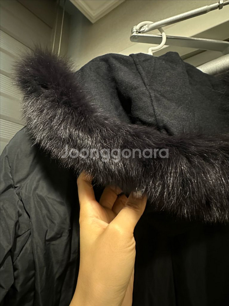 여성 롱패딩 / 아이젤 구스다운 패딩 코트 + 핸드메이드 베스트 세트 55--3