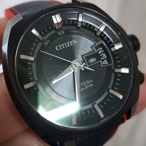 시티즌 아테사 전파솔라 블랙 쿠션케이스