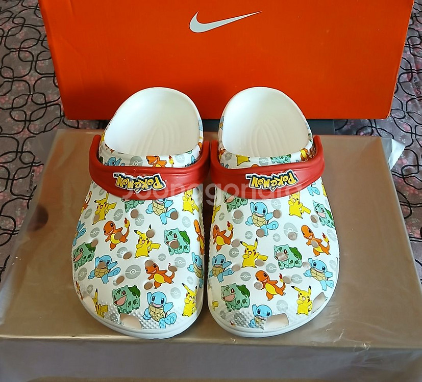 포켓몬 크록스 정품 J3 220 거의새거--1