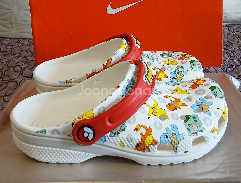 포켓몬 크록스 정품 J3 220 거의새거--2