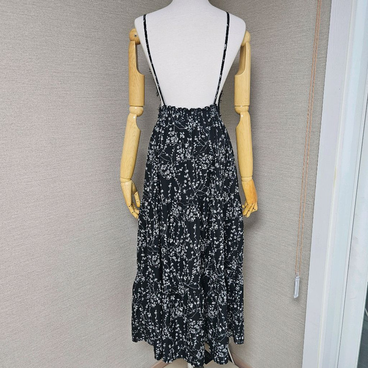 새상품]블랙 뷔스티에 캉캉 밴딩 롱원피스-66가능/ 하객룩 상견례 코트 니트 핸드백 가방 겨울 스커트 정장 패딩--2