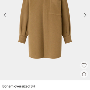 r2w 보헴 오버사이즈 셔츠