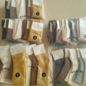 도레미 유아동 수면양말세트