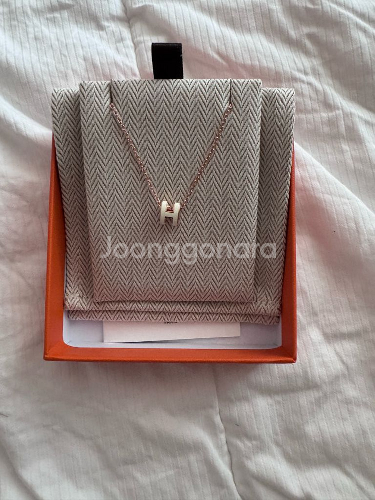 에르메스 팝아슈 미니 목걸이--1