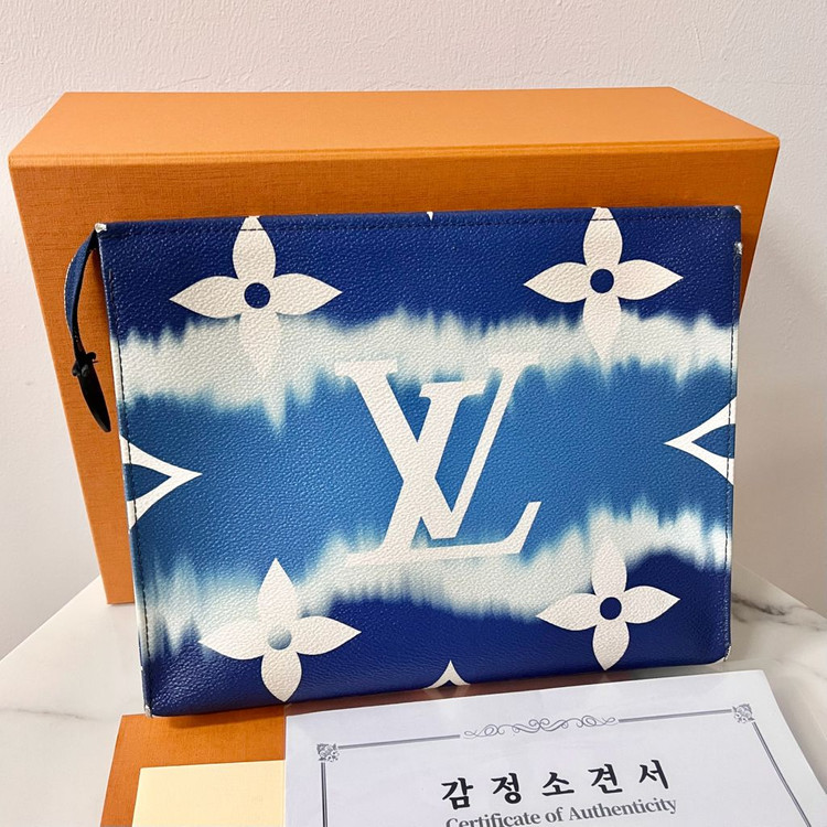 [A급/한정판] 루이비통 LV 에스칼 토일렛26 클러치백 가방--1