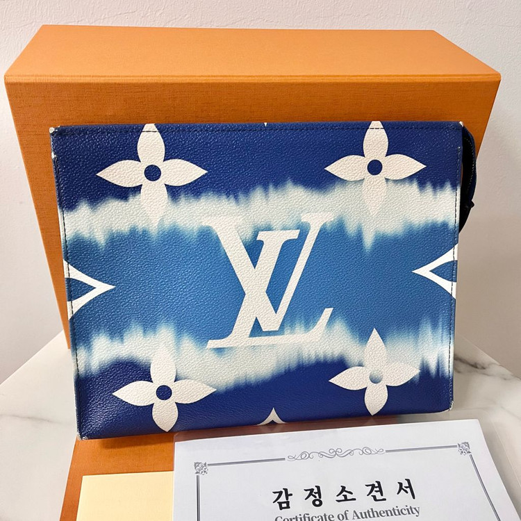 [A급/한정판] 루이비통 LV 에스칼 토일렛26 클러치백 가방--2