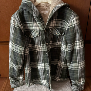 구찌 키즈 체크 후드 아우터 10y