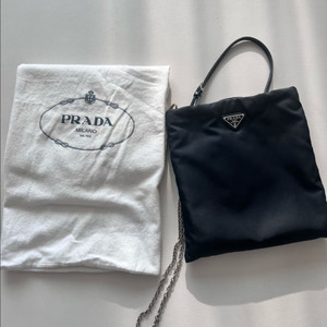 프라다 체인 토트백