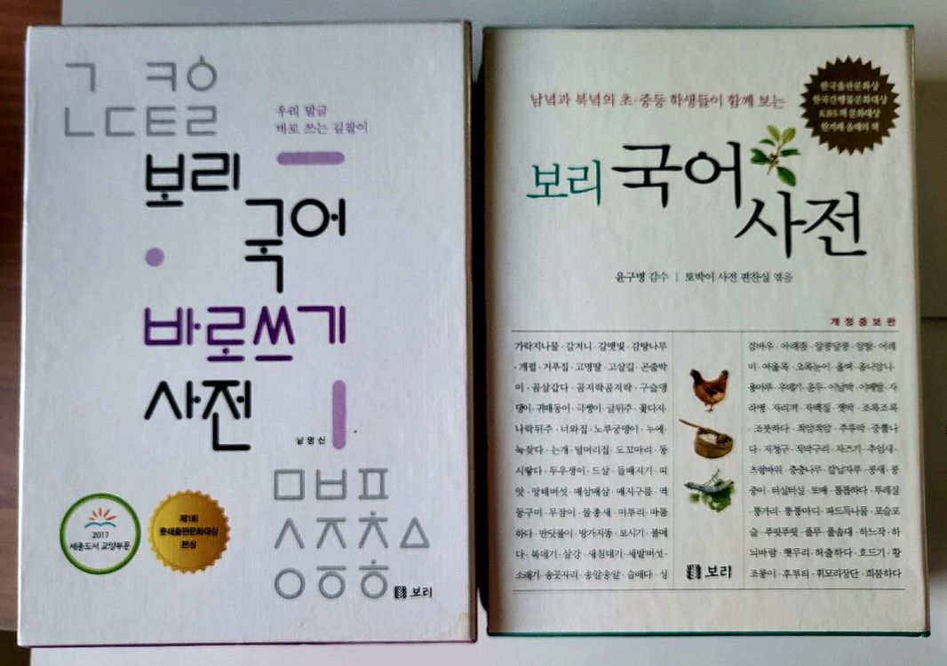 보리 국어 사전 + 국어 바로쓰기 세트--2