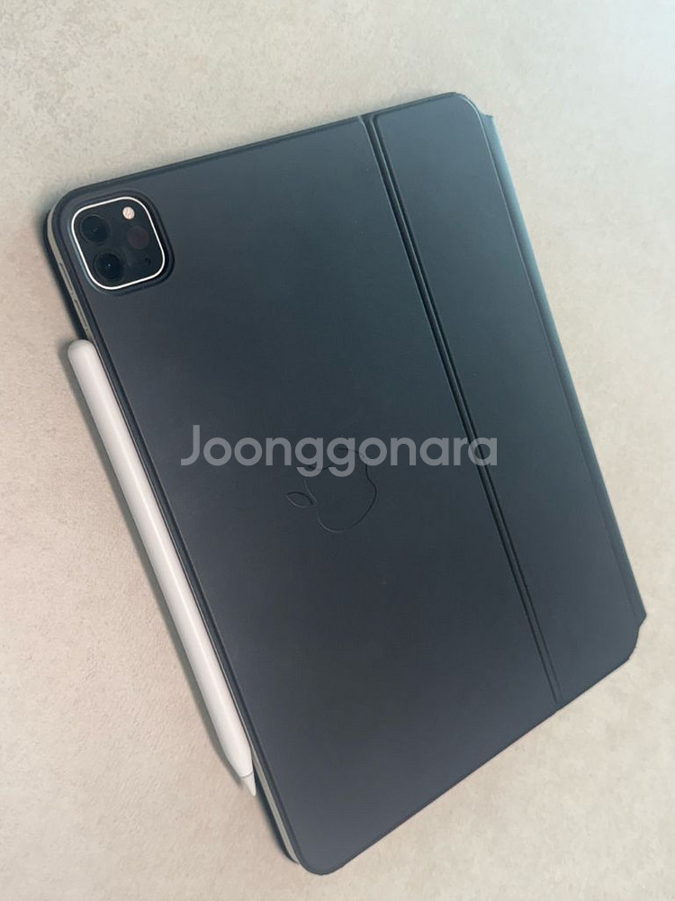 아이패드 프로 11인치 3세대 128GB wifi+정품 매직키보드, 애플펜슬2세대 외 구성품--5