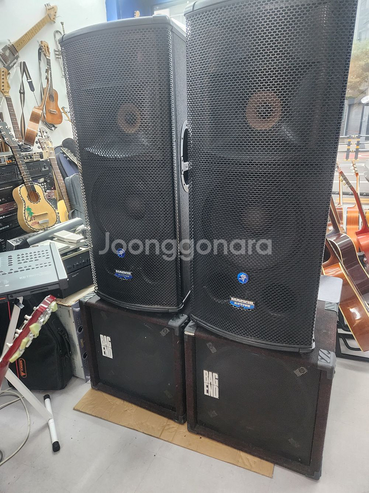 맥키 1530 액티브스피커 빽앤드18우퍼 총4통가격 USA--0