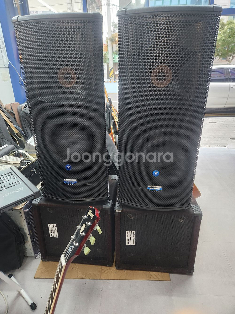 맥키 1530 액티브스피커 빽앤드18우퍼 총4통가격 USA--3