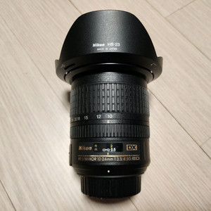 니콘 병행 af-s 10-24mm f3.5-4.5g 렌즈 팝니다