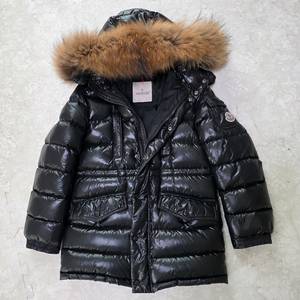 몽클레어 라쿤퍼 riviere 키즈 하프 패딩