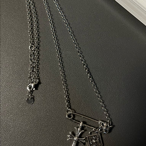 [새상품]크롬 목걸이 3종