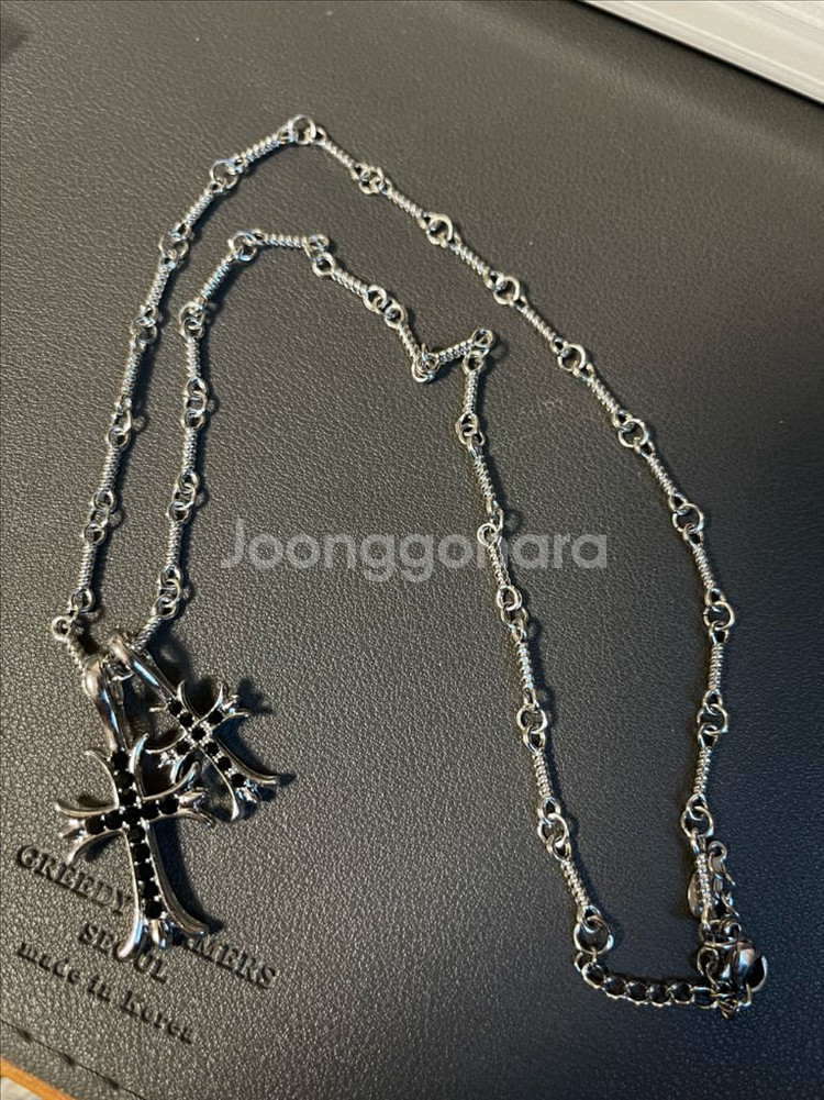 [새상품]크롬 목걸이 3종--2