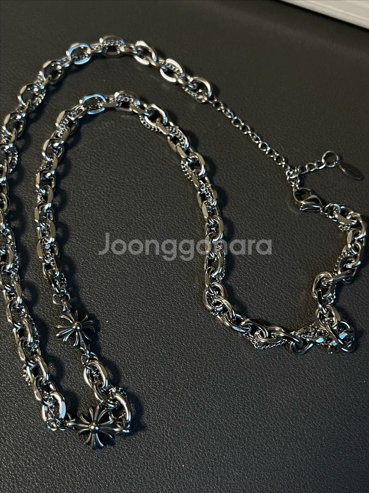 [새상품]크롬 목걸이 3종--3