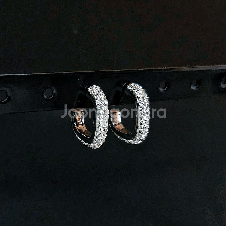 [새상품,선물박스포장] 고퀄리티 스와로브스키스톤 볼드한 귀걸이/목걸이 반지 팔찌 진주 샤넬 14k 18k 925실버--0