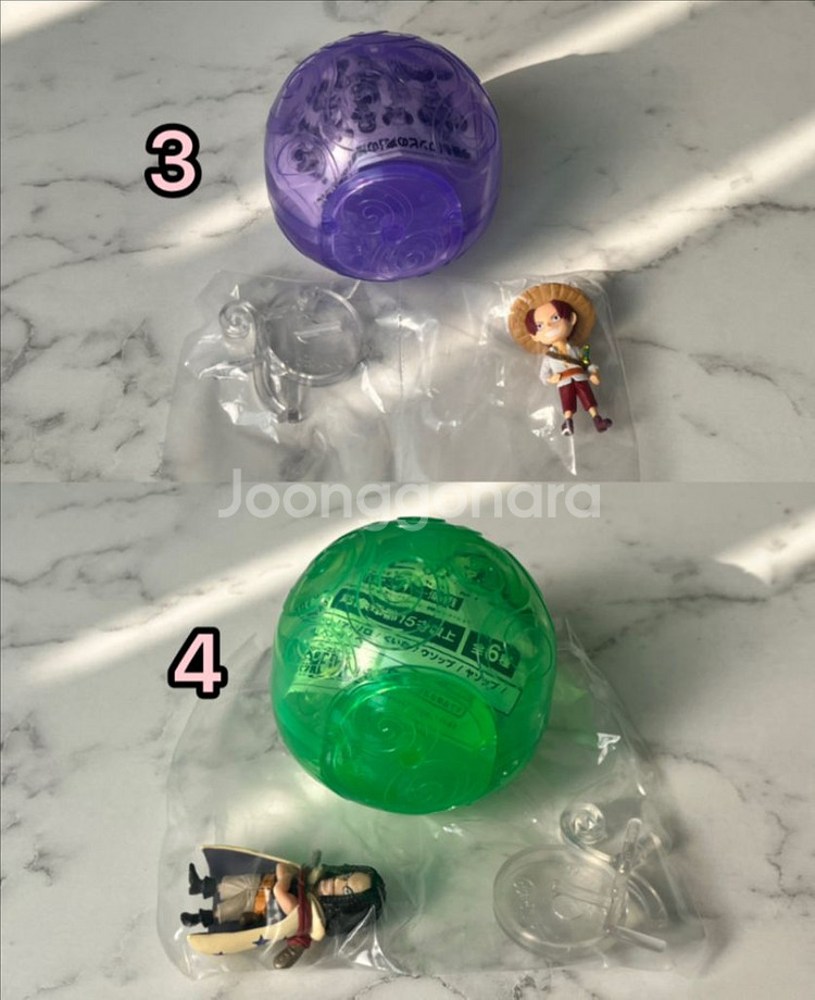 원피스 악마의열매 캡슐토이 가챠 피규어 미개봉--1