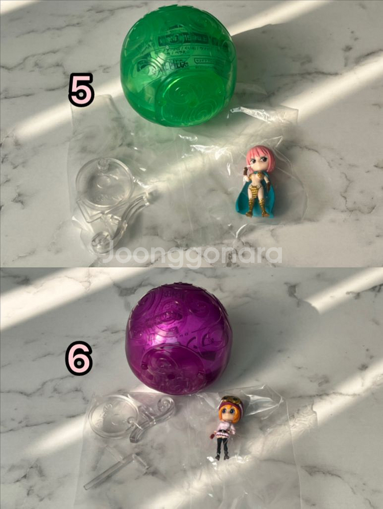 원피스 악마의열매 캡슐토이 가챠 피규어 미개봉--2