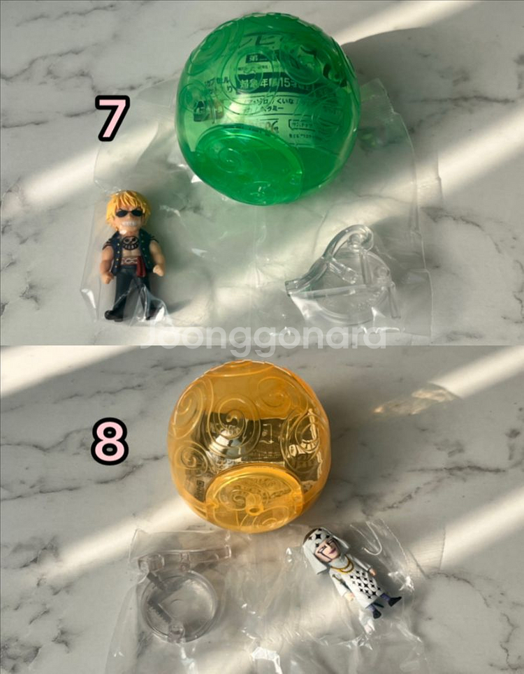 원피스 악마의열매 캡슐토이 가챠 피규어 미개봉--3
