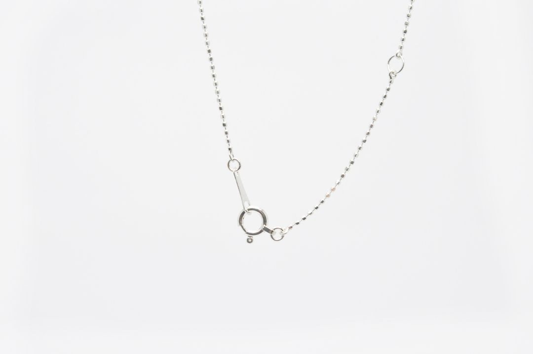 천연루비 천연다이아몬드 18k 화이트골드 펜던트 목걸이--6