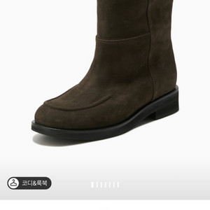 새상품)에토스 누벅부츠 딥브라운 255