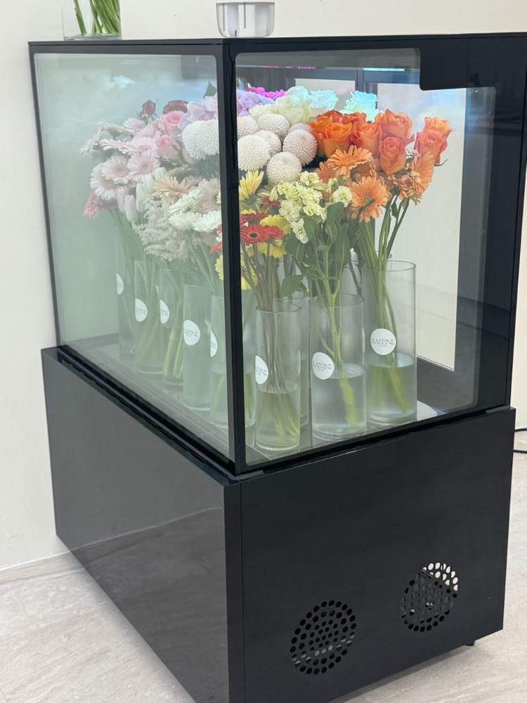 꽃집 쇼케이스 삼호냉동 냉장 쇼케이스 카페 쇼케이스 이미지