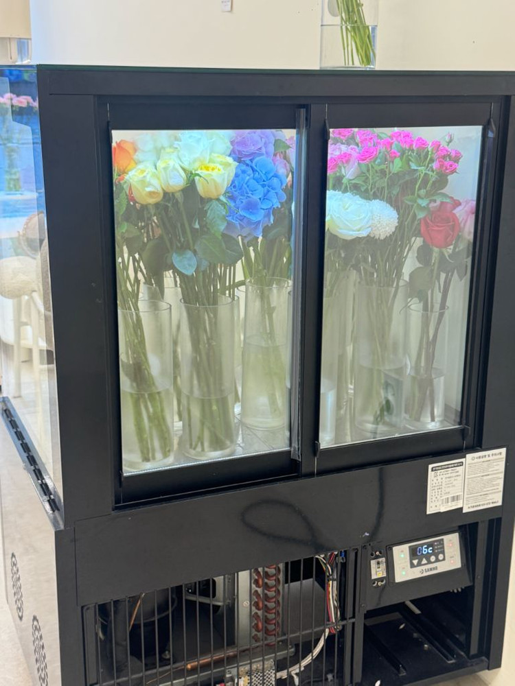 꽃집 쇼케이스 삼호냉동 냉장 쇼케이스 카페 쇼케이스 이미지