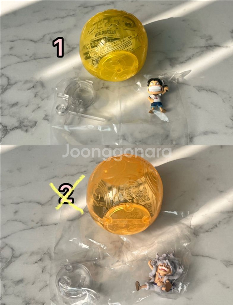 원피스 악마의열매 캡슐토이 가챠 피규어 미개봉--0