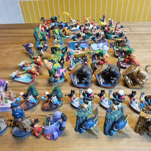 드래곤볼 캡슐 시리즈 메가하우스 정품 ALL 채색 초레어템 정리