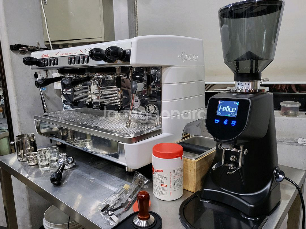 라심발리M23UP 커피머신 펠리체75S RPM자동그라인더 포함 75m그라인더 포함--1