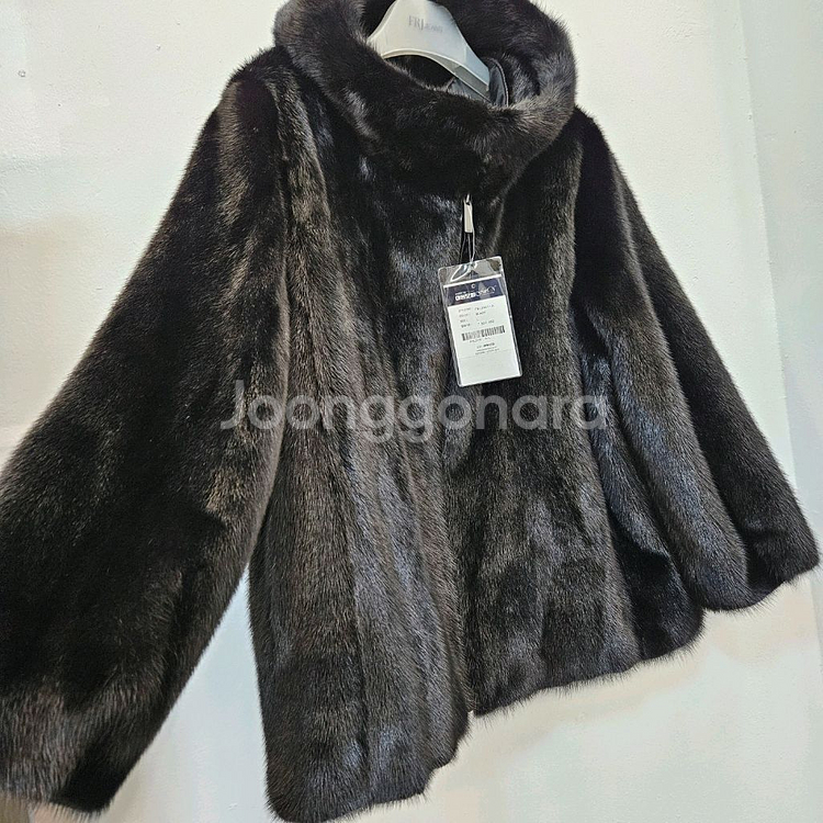 새제품 대동모피 풀스킨 후드밍크코트 택가 780만--1