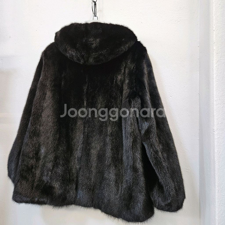 새제품 대동모피 풀스킨 후드밍크코트 택가 780만--6