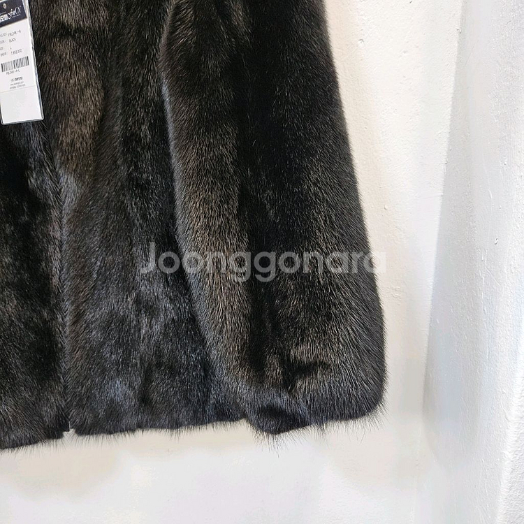 새제품 대동모피 풀스킨 후드밍크코트 택가 780만--3
