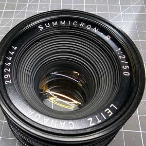 라이카 슈미크론-R 50mm f/2 렌즈 Leitz Canada