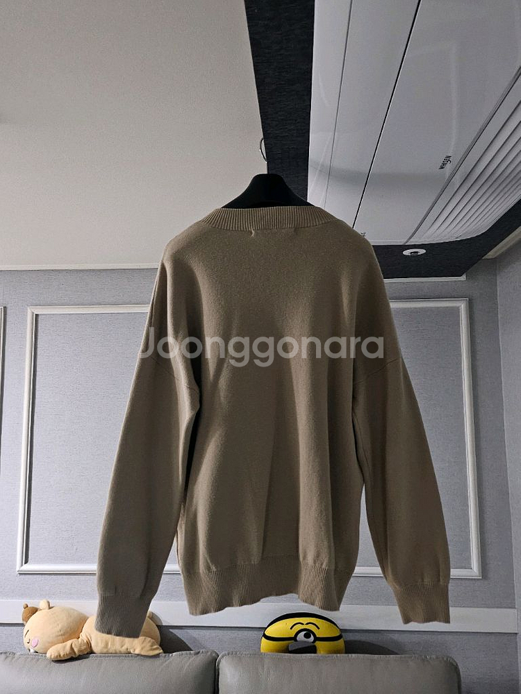 [거의 새것] 송지오옴므 지제로 니트 스웨터 티셔츠 M--1