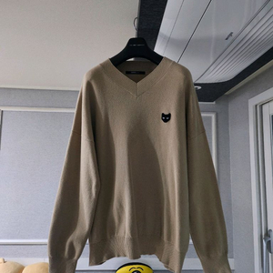 [거의 새것] 송지오옴므 지제로 니트 스웨터 티셔츠 M