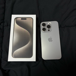 아이폰15프로 256 내추럴티타늄