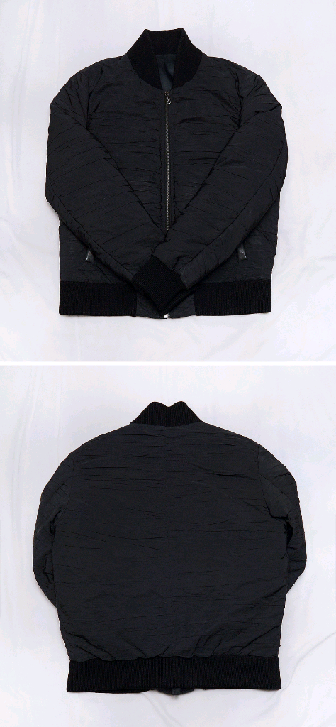 빅터앤롤프 셔링 봄버 구스다운 숏패딩 자켓 (48 / 95-100)--2