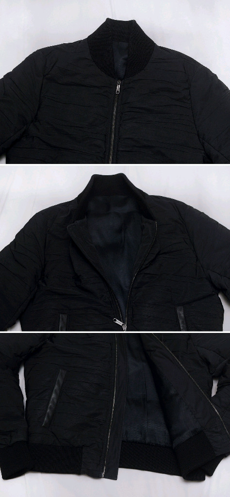 빅터앤롤프 셔링 봄버 구스다운 숏패딩 자켓 (48 / 95-100)--3