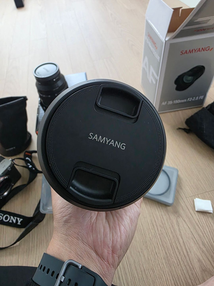 소니 A7C II 실버 + 삼양 35150 이미지