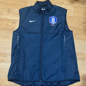 대한민국 축구 국가대표 선수용 국대 패딩베스트 패딩조끼 L사이즈
